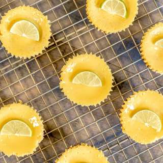 Mini Key Lime Pies with Gingersnap Crust