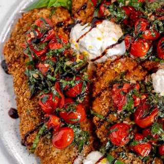 Crispy Chicken Caprese
