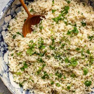 Better than Chipotle Cilantro Lime Rice