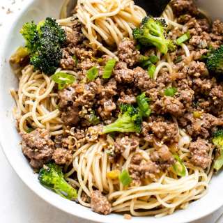 Ground Beef and Noodles (Asian Style)