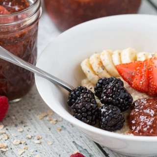 Berry Balsamic Chia Seed Jam