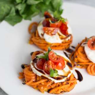 Sweet Potato Caprese Sliders {With A Twist}