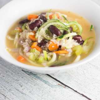 Vegetarian Zoodle Soup