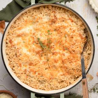 French Onion Rice Pilaf