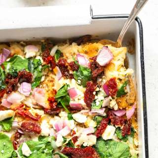 Mediterranean Egg White Pizza