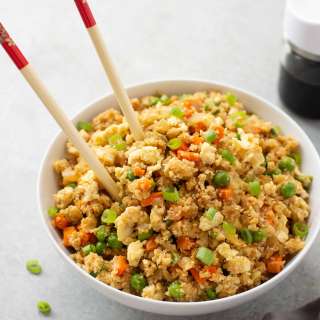 Low Carb Cauliflower Fried Rice