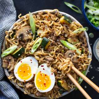 Healthy Ramen Noodle Stir Fry