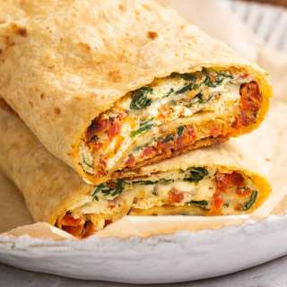 Copycat Starbucks Spinach Feta Wrap Recipe (Double the Protein!)