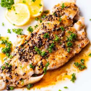 Buttery Black Pepper Fish
