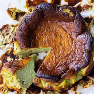 Matcha Basque Cheesecake