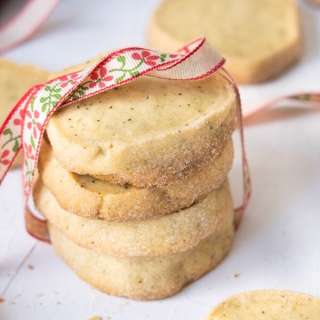 Earl Grey Icebox Cookies