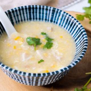 Sweet Corn And Chicken Soup