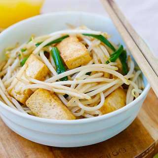 Bean Sprouts with Tofu Recipe