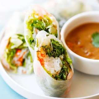 Goi Cuon (Vietnamese Fresh Spring Rolls)