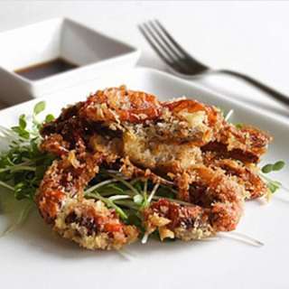 Panko-crusted Soft Shell Crab with Ginger Ponzu Sauce