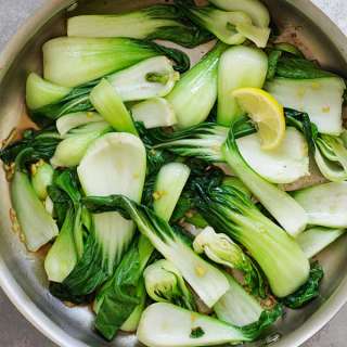 Ginger Soy Bok Choy