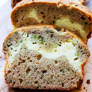 Cheesecake Zucchini Bread