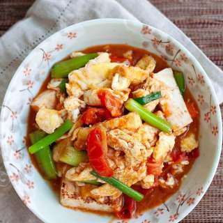 Tomato Egg and Tofu
