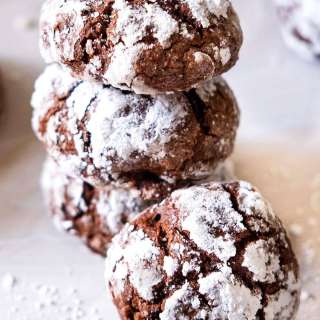 Chocolate Crinkle Cookies