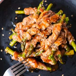 Pork Wrapped Asparagus