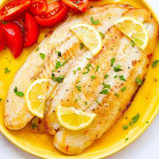Lemon Butter Swai Fish