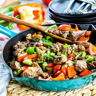 Cajun Butter Steak Skillet
