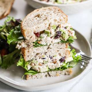 Cranberry Walnut Chicken Salad