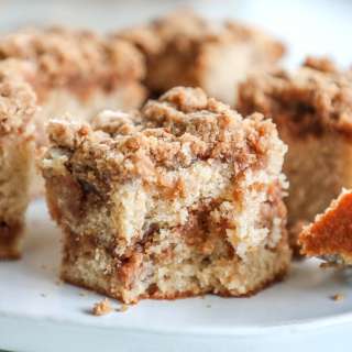 Cinnamon Crumble Coffee Cake