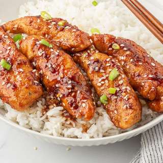 Honey Garlic Chicken Tenders