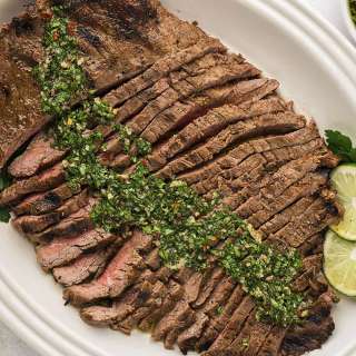 Flank Steak with Chimichurri