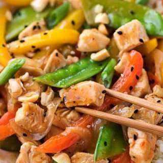 Szechuan-Style Chicken Stir Fry
