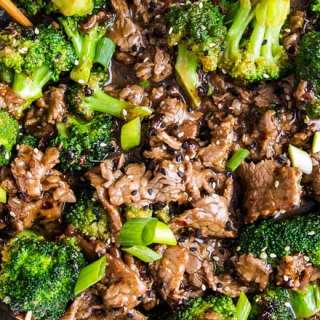 Chinese Takeout Style Beef and Broccoli