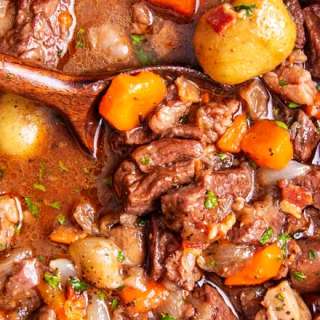 The Best Crockpot Beef Bourguignon