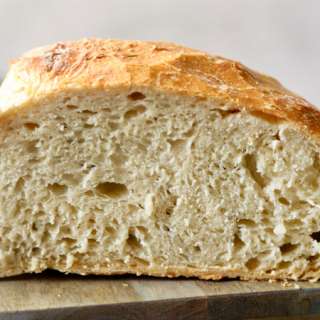 Homemade Artisan No Knead Bread