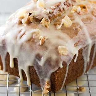 Honey Glazed Pumpkin Banana Bread