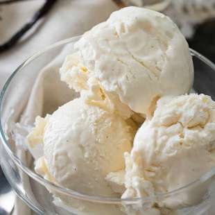 Bourbon Vanilla No Churn Ice Cream
