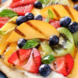 Grilled Fruit Pizza