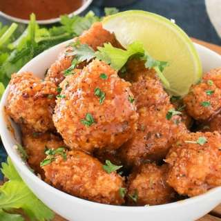 Baked Caribbean Jerk Chicken Bites