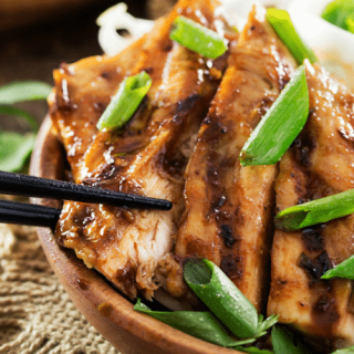 Ginger Lemongrass Teriyaki Grilled Chicken