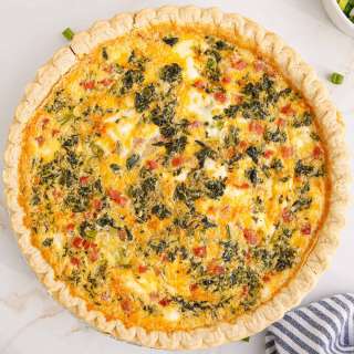 Ham and Cheese Quiche Recipe