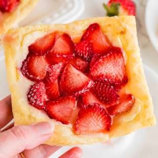 Easy Strawberry Danish