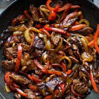 Curry Beef & Pepper Stir Fry
