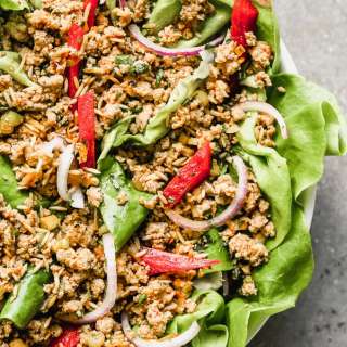 Chicken Larb Salad