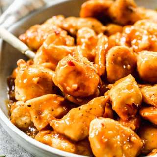 Air Fryer Orange Chicken