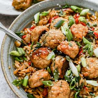 Asian Chicken Meatballs