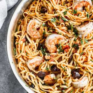 Shrimp Puttanesca