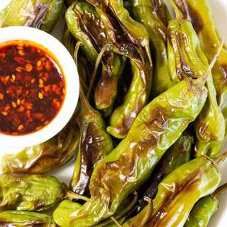 Blistered Shishito Peppers