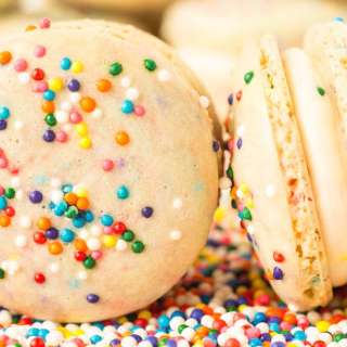 Funfetti Birthday Macarons Recipe