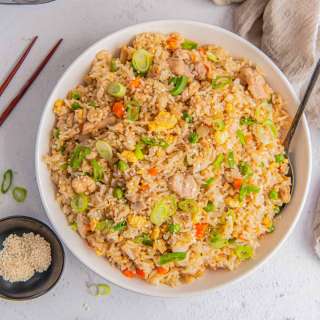 Instant Pot Chicken Fried Rice Recipe