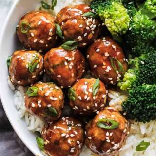 Asian Chicken Meatballs Recipe